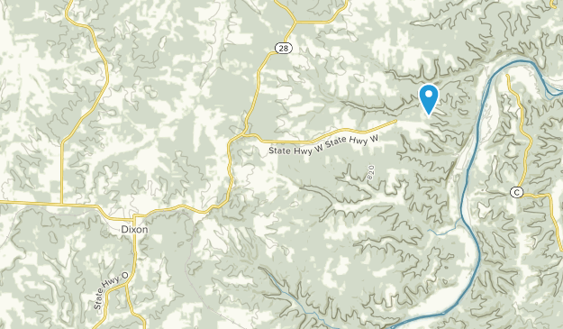 Dixon, Missouri Map