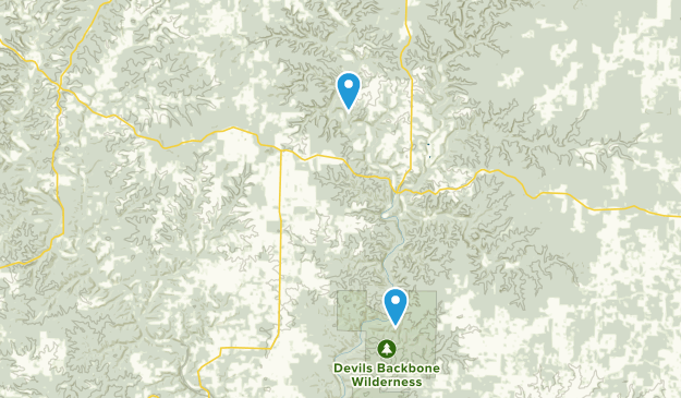 Dora, Missouri Map