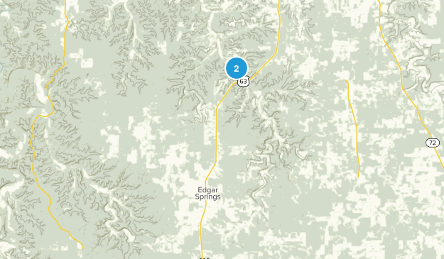Edgar Springs, Missouri Map