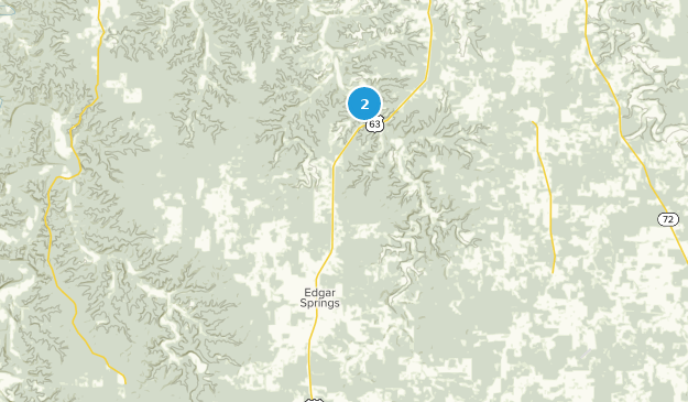Edgar Springs, Missouri Map