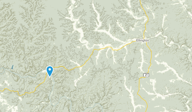 Ellington, Misuri Map
