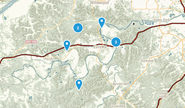 Eureka, Missouri Map