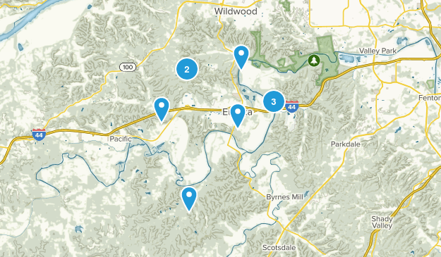 Eureka, Missouri Map