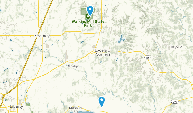 Excelsior Springs, Missouri Map
