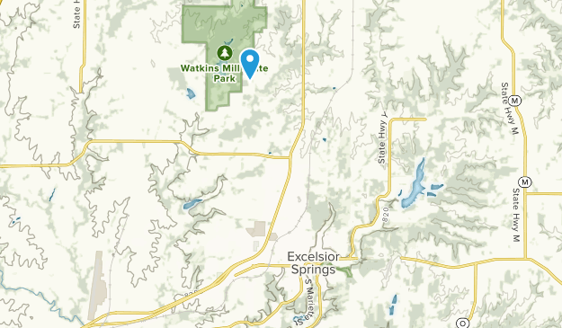 Excelsior Springs, Missouri Map