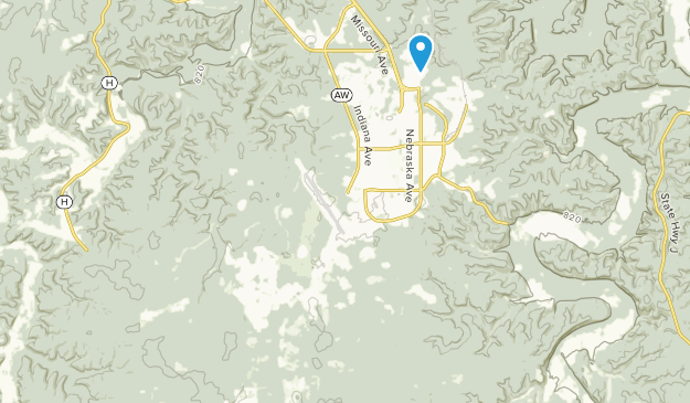 Fort Leonard Wood, Misuri Map