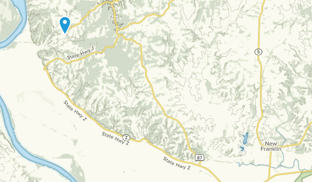Franklin, Missouri Map