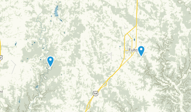 Fulton, Missouri Map