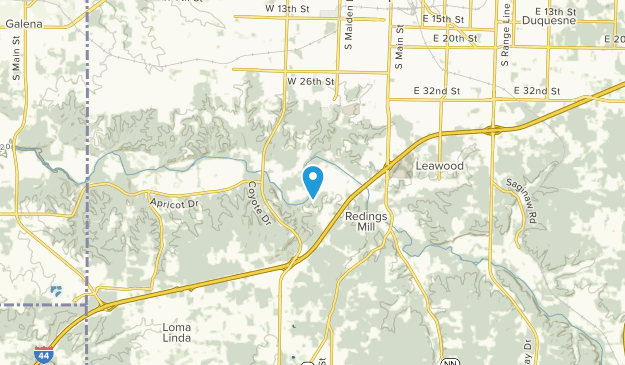 Grand Falls Plaza, Missouri Map