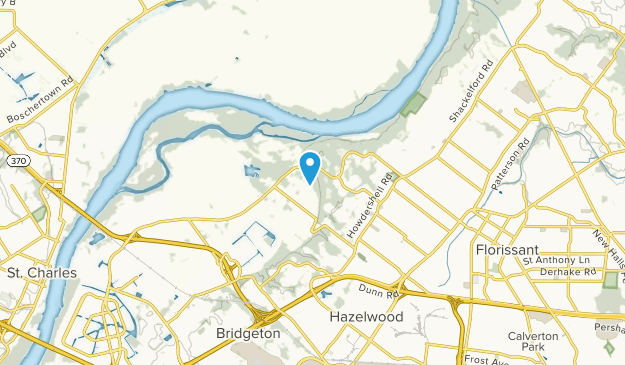 Hazelwood, Missouri Map