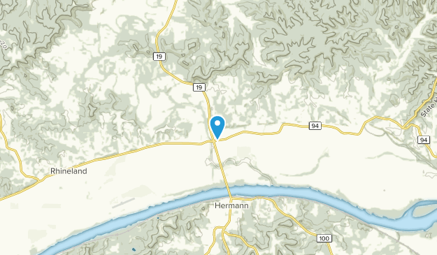 Hermann, Missouri Map