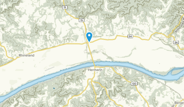 Hermann, Missouri Map