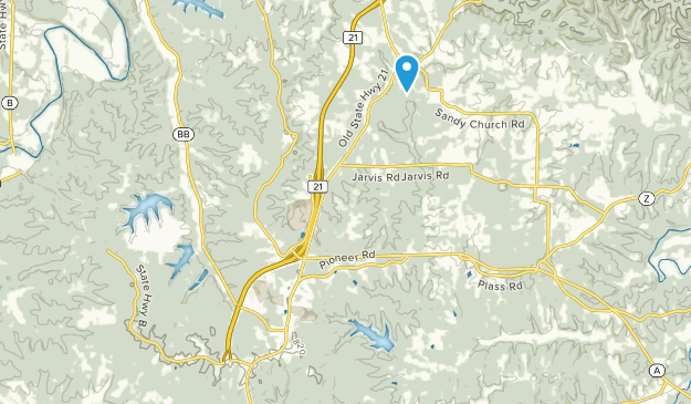 Hillsboro, Misuri Map