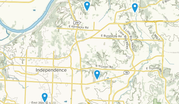 Independence, Missouri Map