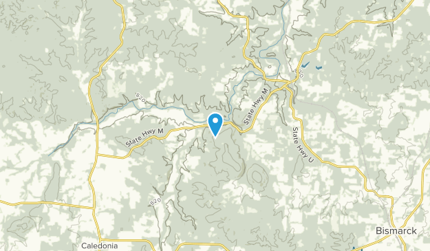 Irondale, Missouri Map
