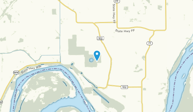 James Bayou, Missouri Map