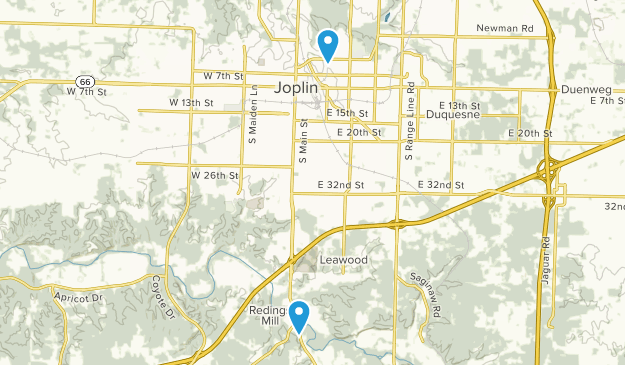 Joplin, Missouri Map
