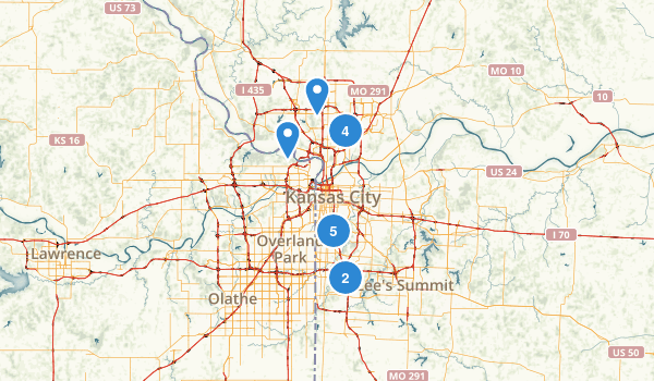 Kansas City, Missouri Map