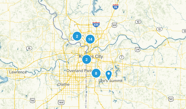 Kansas City, Missouri Map
