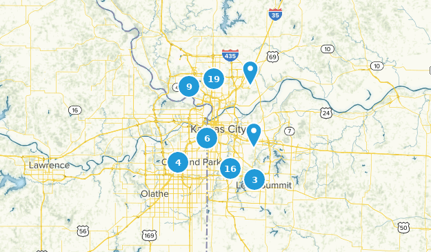 Kansas City, Missouri Map