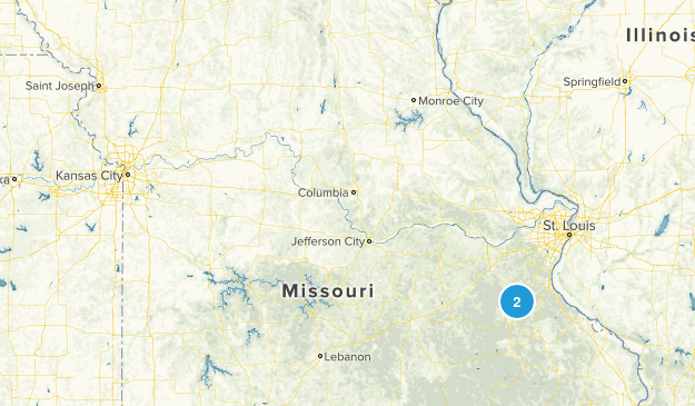 Kingston, Missouri Map