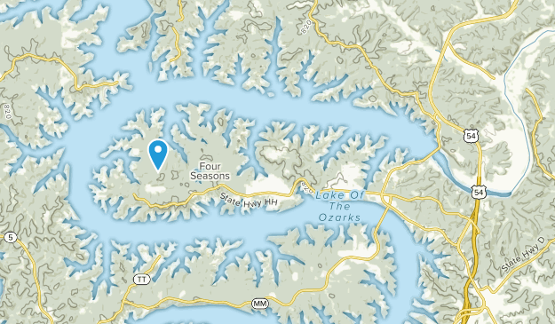 Lake Ozark, Missouri Map