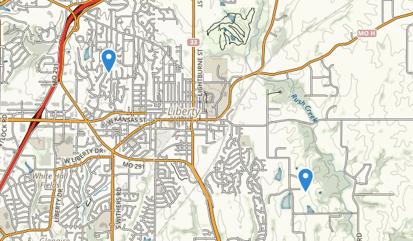 Liberty, Missouri Map