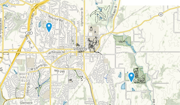 Liberty, Missouri Map