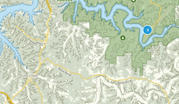 Linn Creek, Missouri Map