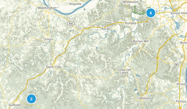 Meramec, Missouri Map