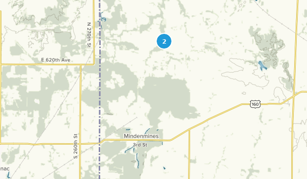 Mindenmines, Missouri Map