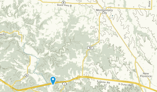 Montgomery City, Missouri Map