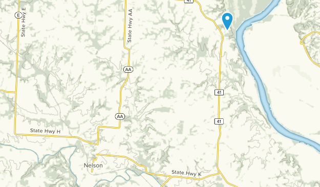 Nelson, Missouri Map