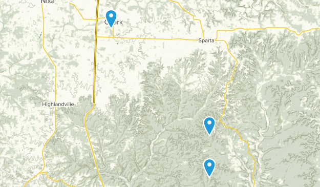 Ozark, Missouri Map
