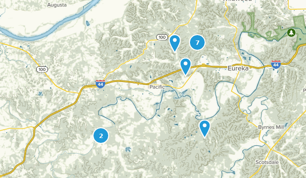 Pacific, Missouri Map
