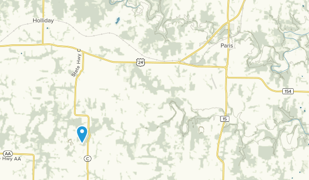 Paris, Missouri Map