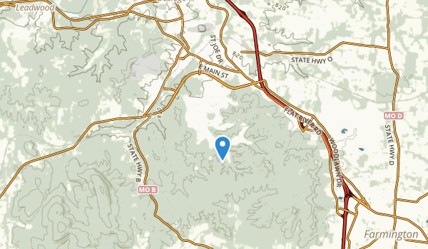 Park Hills, Missouri Map