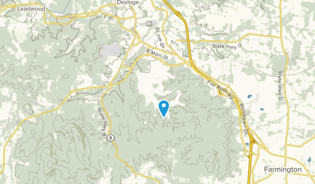 Park Hills, Missouri Map
