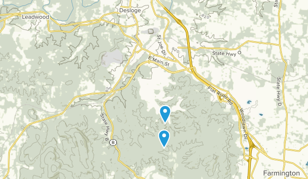 Park Hills, Missouri Map