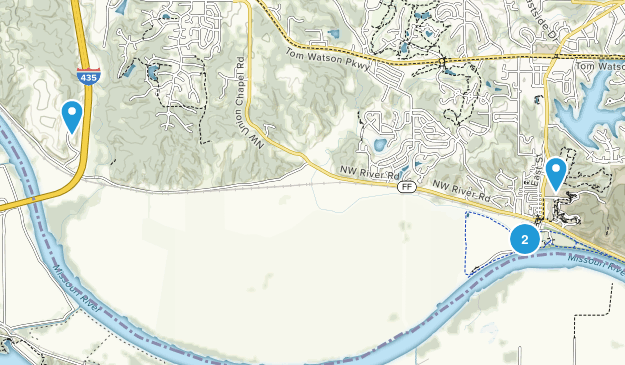 Parkville, Missouri Map