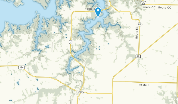 Perry, Missouri Map