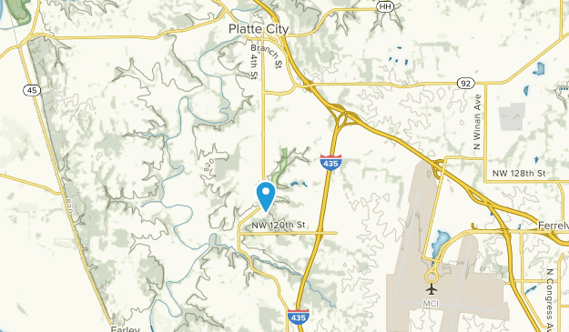 Platte City, Missouri Map