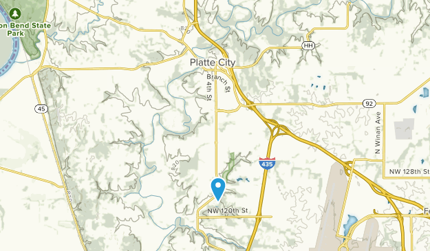 Platte City, Missouri Map
