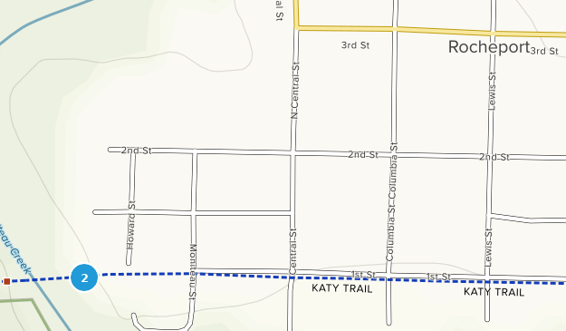 Rocheport, Missouri Map