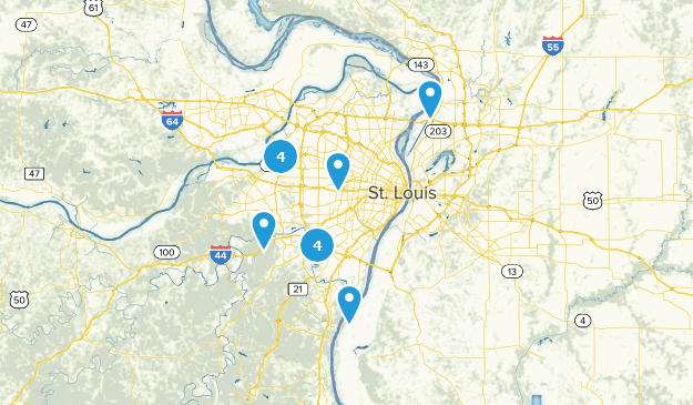 Saint Louis, Missouri Map