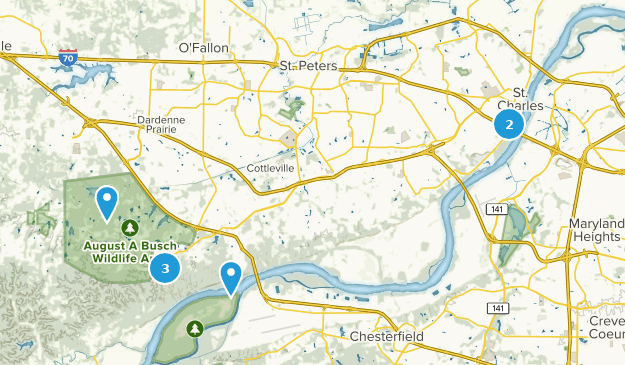 St. Charles, Missouri Map