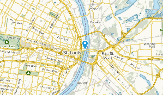 St. Louis, Missouri Map