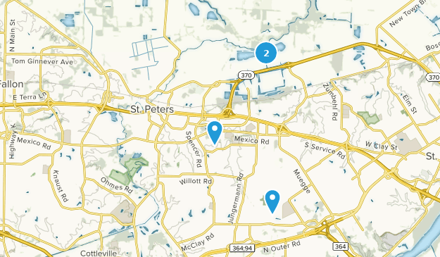 St. Peters, Missouri Map
