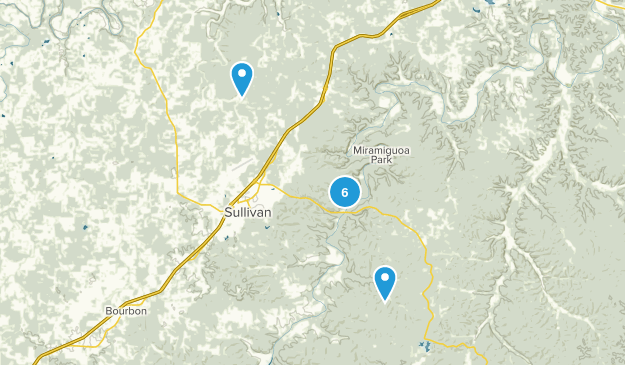 Sullivan, Missouri Map