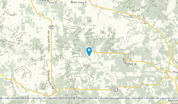 Thayer, Missouri Map